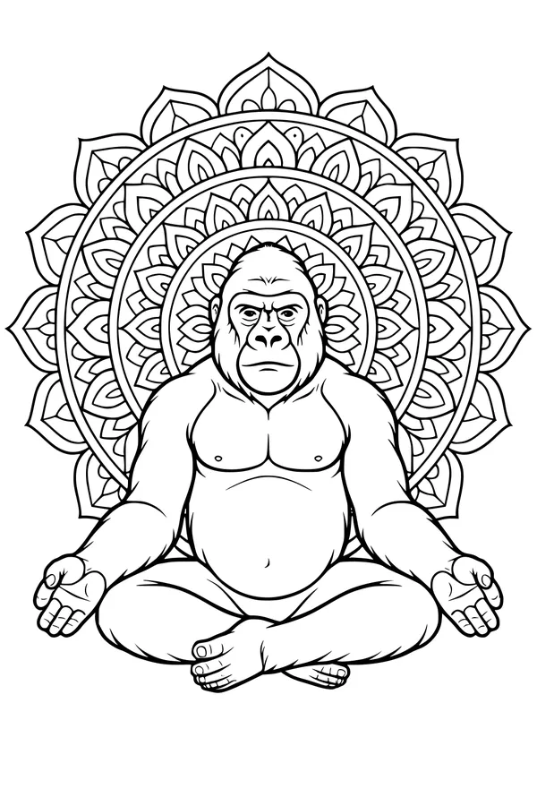 Monkey Mind, Calm Gorilla