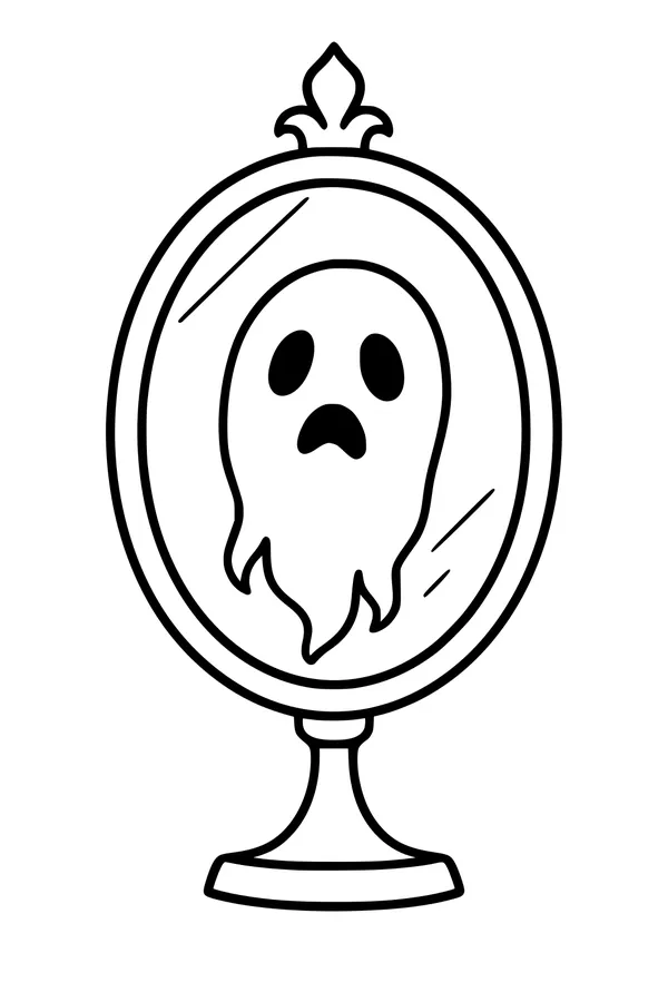 Mirror Ghost Peekaboo