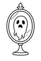 Mirror Ghost Peekaboo
