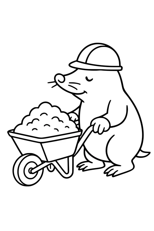 Mole Builder’s Busy Dirt Day