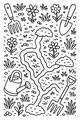 Mysterious Tunnels in Daisy Garden