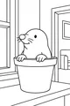 The Sneaky Mole in the Flowerpot