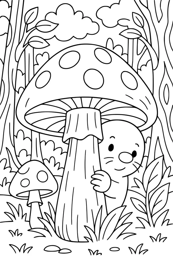 Mole’s Mushroom Forest Hideout