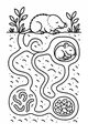 Mole’s Secret Tunnels and Cozy Home