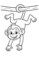 Upside Down Monkey Grins