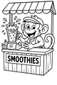 Monkey’s Messy Blender Stand