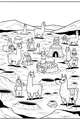 Llamas on the Moon with Robot Friends