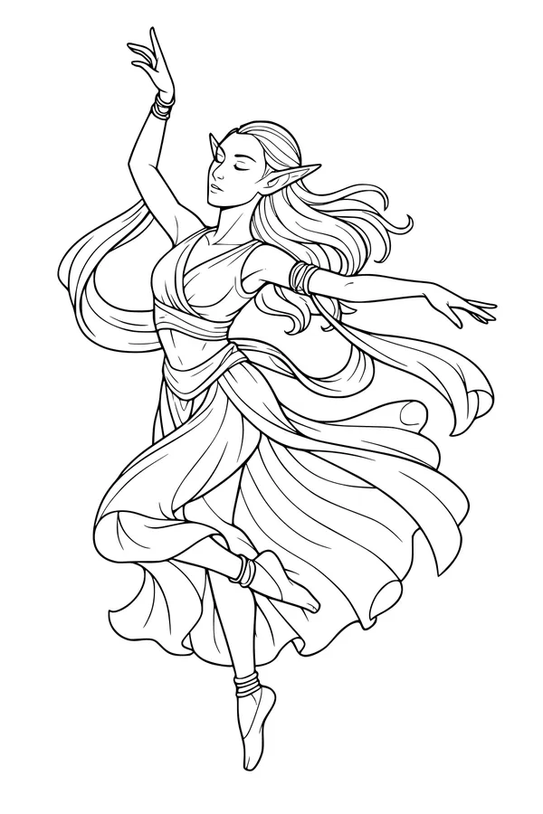 Moonlit Elven Dance