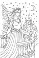 Moonlit Fairy at the Balcony