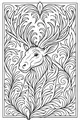 Mister Moose in the Swirly Forest