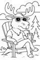 Cool Moose Lounges in the Sunshine
