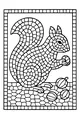 Nutty Squirrel in the Mosaic Park