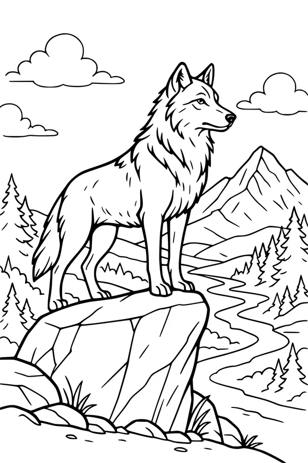 Guardian of the Mountain Ridge