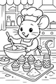 Marcy the Baker Mouse’s Busy Kitchen