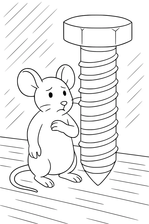 The Mouse and the Giant Screw Surprise