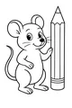 Milo the Mouse and His Giant Pencil