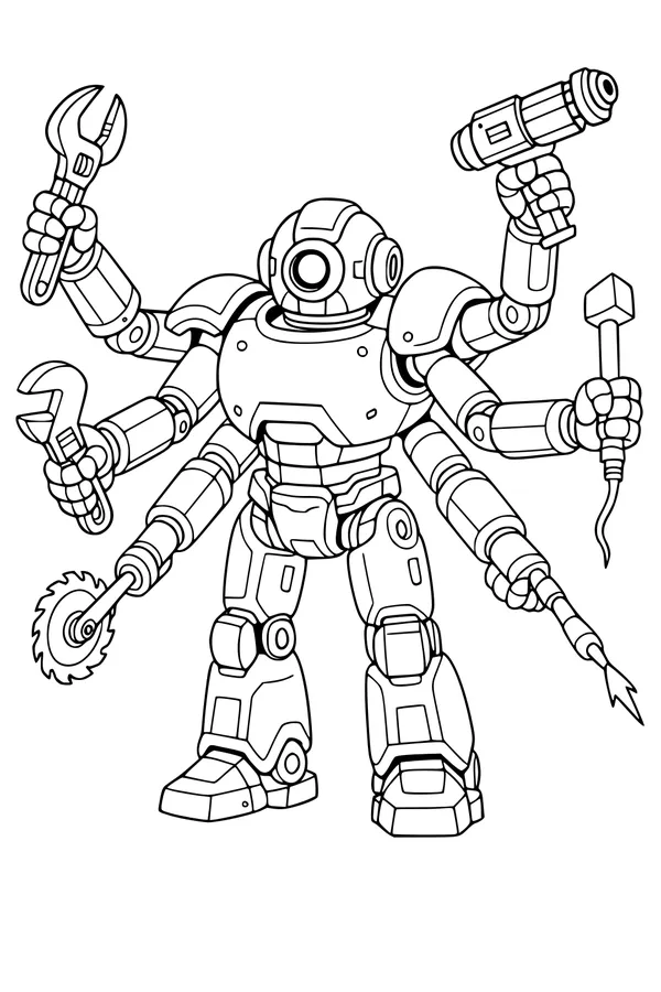 Fix-It Megabot at Work