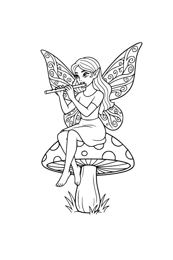 Mushroom Melody Fairy