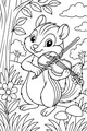 Sunny Morning With a Violin-Playing Chipmunk