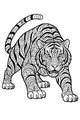 Swirls and Stripes Jungle King