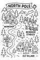 Road to the North Pole Village