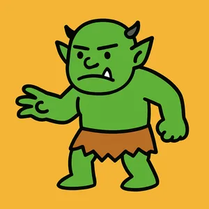 Ogres & Golems coloring page category