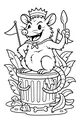 King of the Trash Can Feast