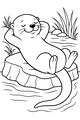 Lazy Otter Lounge On The Riverbank