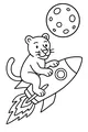 Panther Cub Blasts Off to the Moon