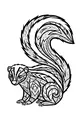 Swishy-Tail Skunk in the Wild