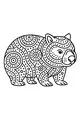 Wally the Patterned Wombat