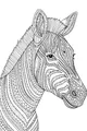 Safari Stripes: The Smiling Zebra