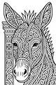 Swirly-Eared Donkey and His Fancy Wall