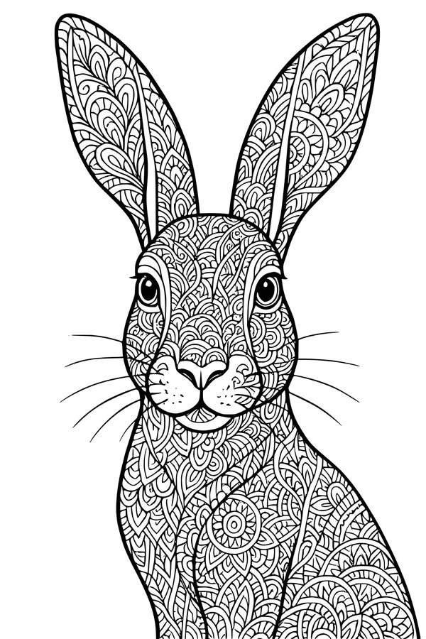 Paisley Patterns on Hoppy Hare Ears