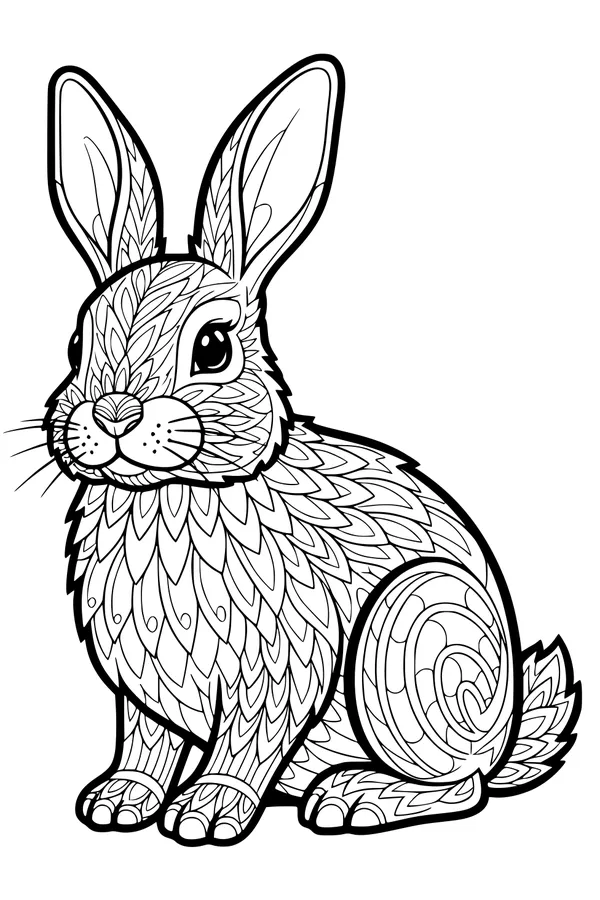 Benny Bunny in Feathered Fur