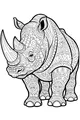 Swirly Patterns on Rhino Parade