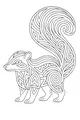 Swirly Trails of the Fancy Skunk