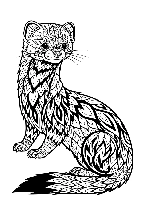 Whiskers in the Wild Brush Patterns