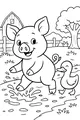 Muddy Puddle Parade with Pig and Duck
