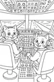 Captain Whiskers and Copilot Paws Take Off