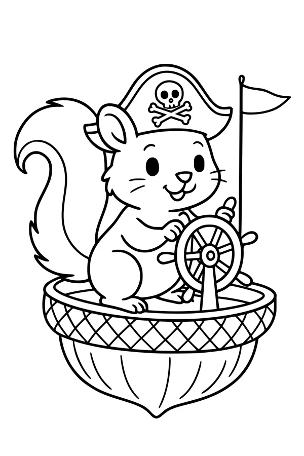 Captain Nutty Sets Sail