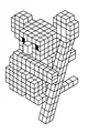 Pixel Koala Climbs the Eucalyptus Blocks
