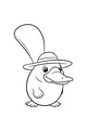 The Dapper Platypus with a Big Hat