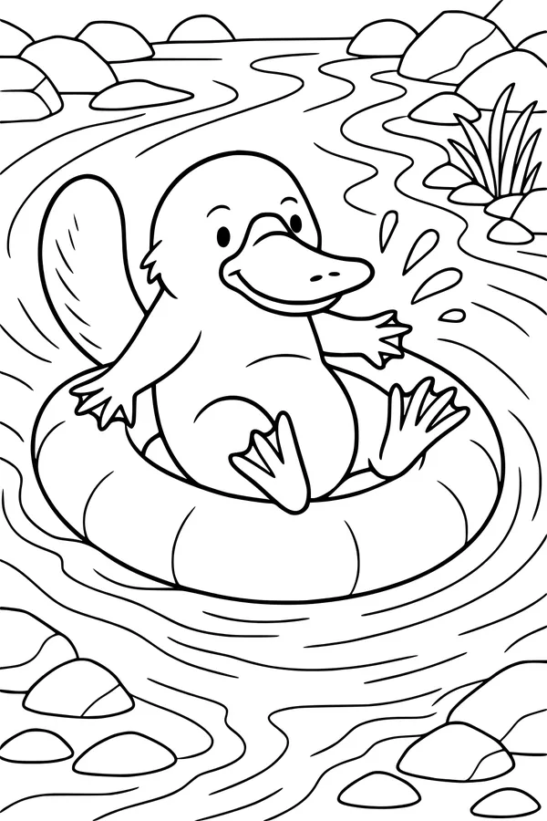 Paddle Fun with Percy the Platypus