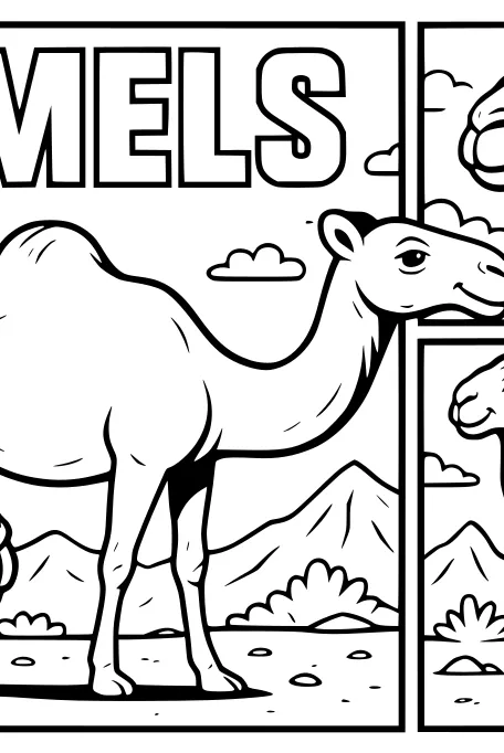 Desert Friends With Humps and Smiles
