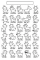 Giggly Little Herd in the Meadow