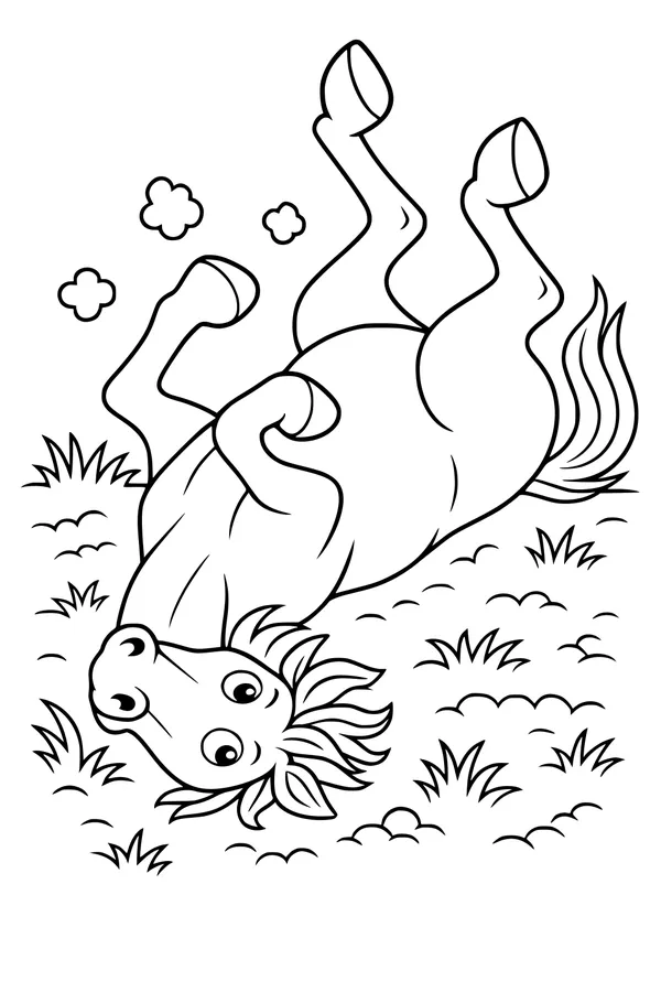 Silly Tumbles in the Sunny Meadow