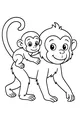 Monkey Piggyback Jungle Parade