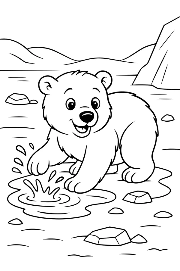 Splish Splash in the Arctic Sun
