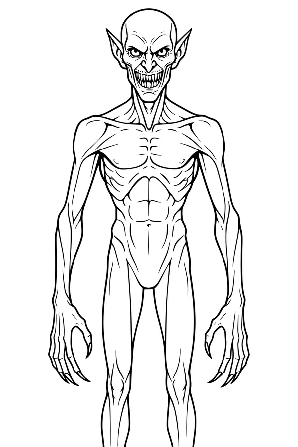 Grinning Pointy-Eared Demon